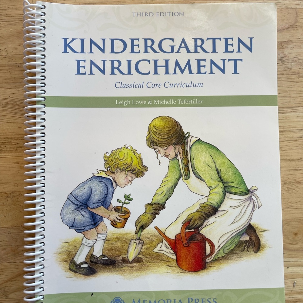 Memoria Press Kindergarten Enrichment Guide